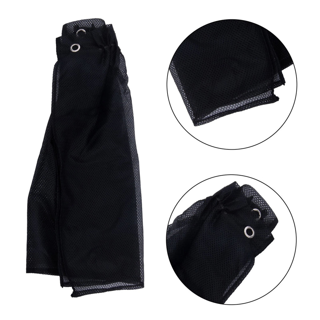 Set of 2 Car Sun Blinds for Universal Fit (50x75cm) Black Foldable Shield