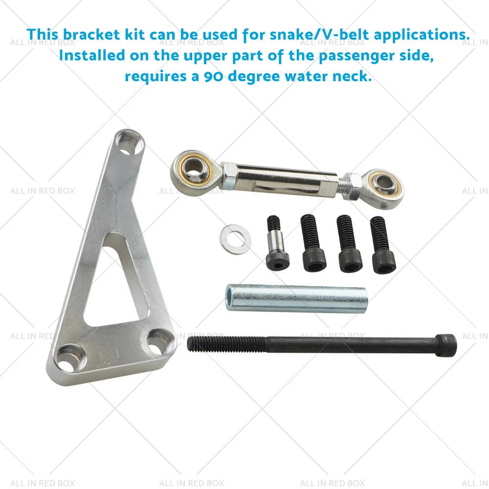 Small Block Alternator Bracket for Chevy SBC 350 (Long Water Pump)