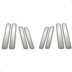 6Pc Chrome Pillar Post Covers Replacement for Honda Odyssey (2005–2010)
