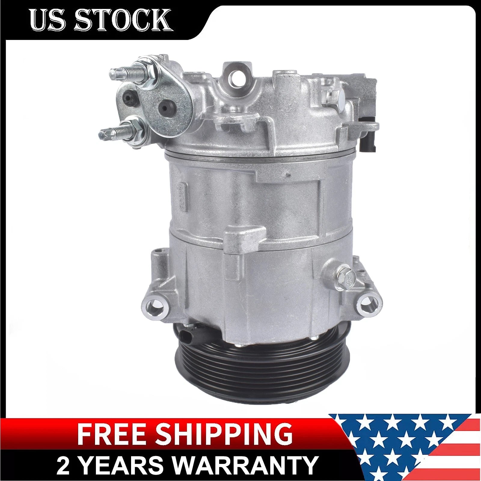 A/C Compressor with Clutch for Chrysler Voyager Pacifica (2017–2023)