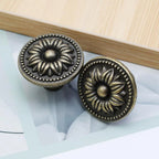 2X Antique Bronze Handle Knob Pull for Drawer Door Cabinet