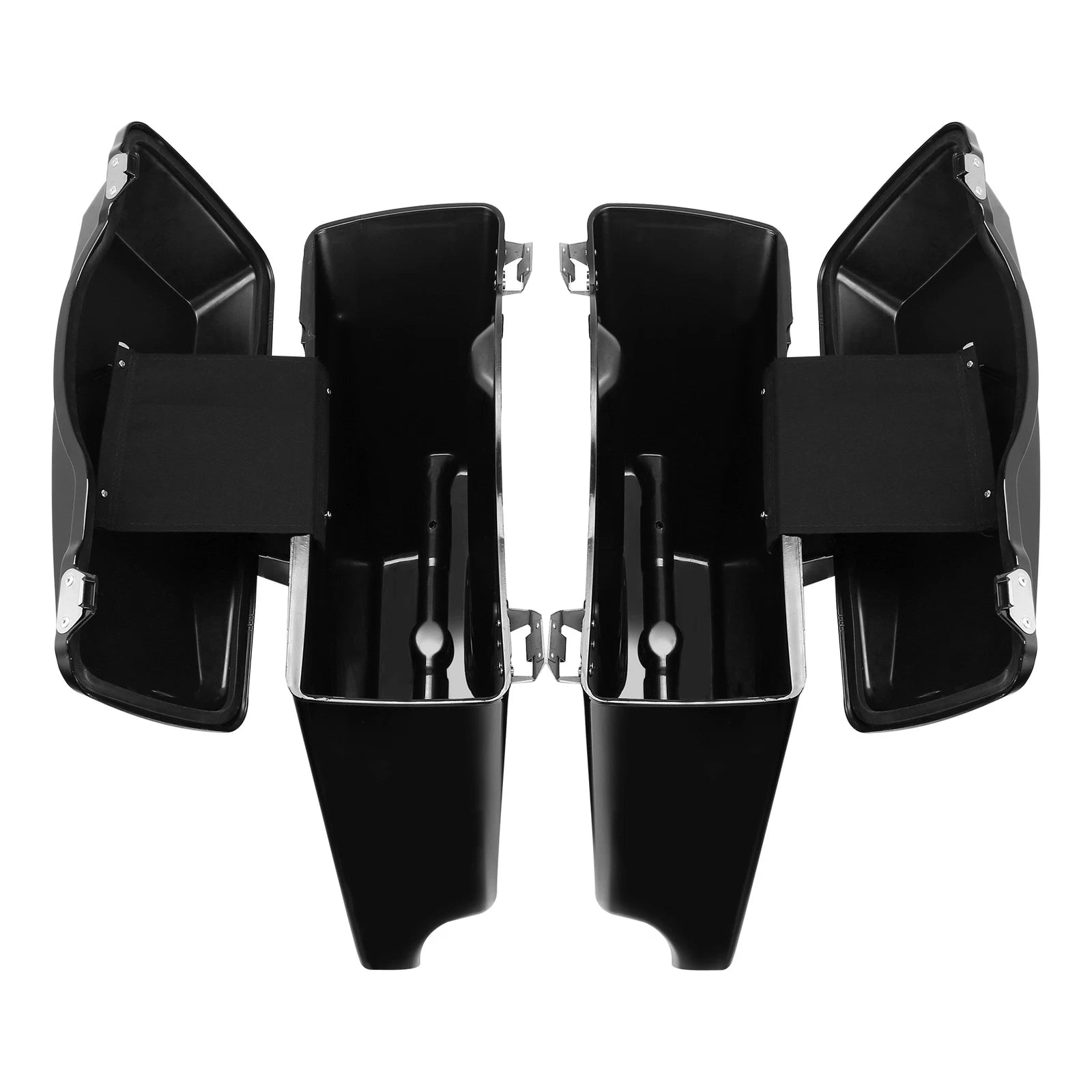 5" Stretched Hard Saddle Bags Conversion Bracket for Harley Softail Fat Boy (1984–2017)