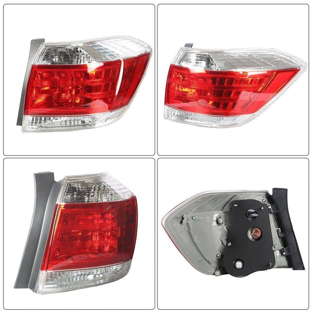 Rear Right Tail Light Assembly for Toyota Highlander (2011–2013) Chrome