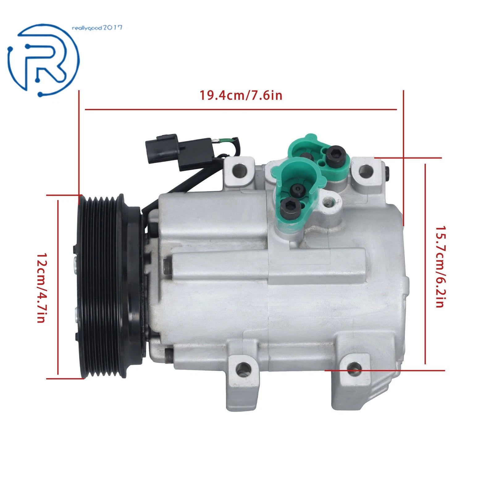 A/C Compressor for Kia Sedona, Sorento & Hyundai Entourage (2006-2009)