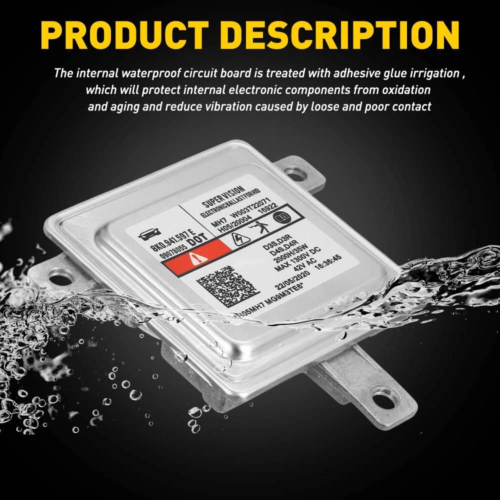 Xenon Headlight Ballast HID Control Unit for Audi A3 A4 A5 A6 A7 (2009–2017)