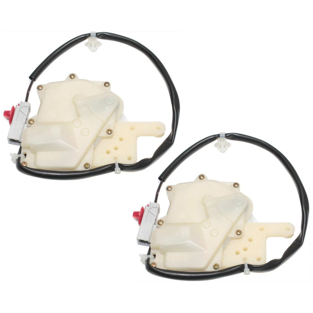 Set of 2 Door Lock Actuators for Front & Rear Passenger Right Side