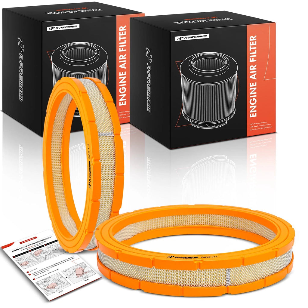 2X Engine Air Filter for Ford Mustang (1979)