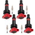 Ignition Coil & Spark Plug Kit for Hyundai Accent 1.6L (2010–2017) Replaces UF652