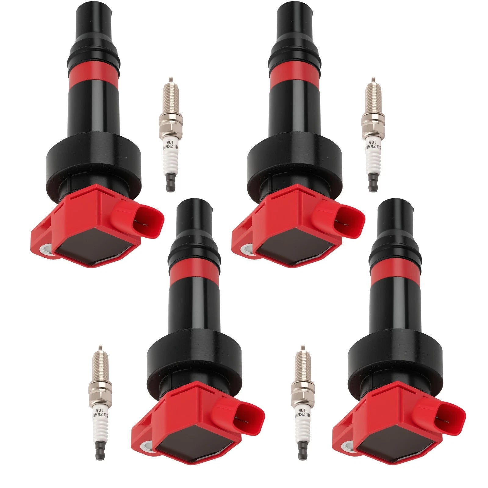 Ignition Coil & Spark Plug Kit for Hyundai Accent 1.6L (2010–2017) Replaces UF652