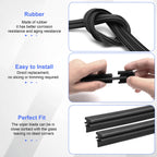 Set of 4 Wiper Blades for Volvo XC60 (2018–2023) 31490722