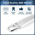 Door Handle Cover Trim for Nissan Rogue (2014–2020) - Silver Tone