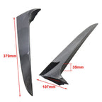 ABS Rear Window Side Spoiler Canard Splitter Trim for BMW X3 (2011-2017)