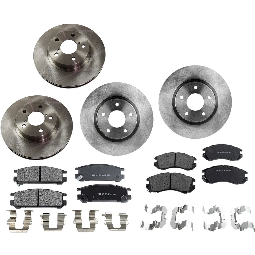 Brake Disc and Pad Kit for Subaru Impreza (1993–1996)