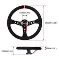 14" Red Steering Wheel with Quick Release & Hub Adapter 125H for Subaru BR-Z, Scion FR-S (2013–2020)