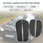 Anti Kick Pad Sticker for BMW 1 Series (2017 - 2023) Black