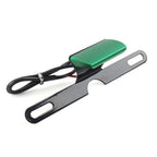 LED Brake Tail Light License Plate Mount Holder Bracket for Motorcycle Green