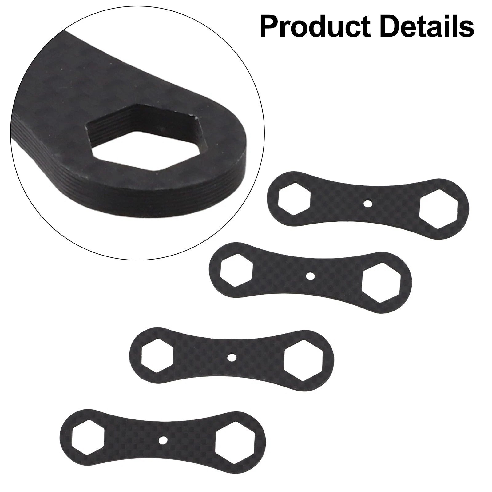 Carbon Fiber Wrench for Fishing Reel Removal 66mm