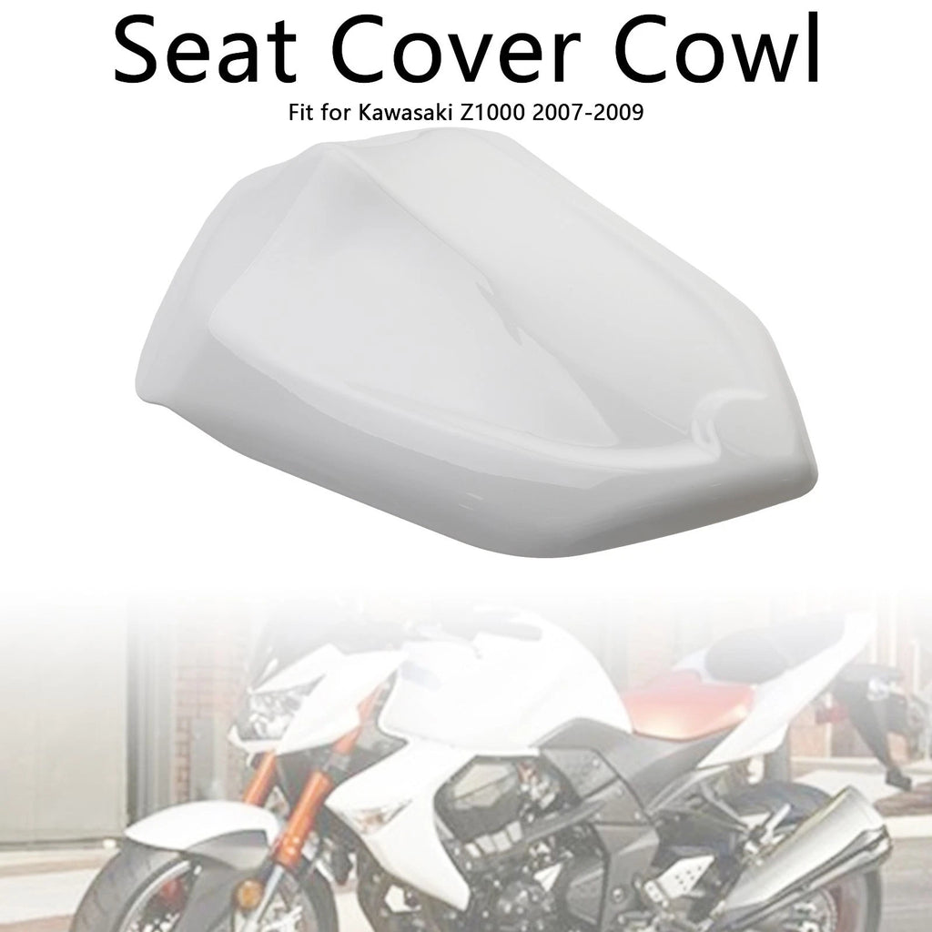 Tail Rear Seat Fairing Cover Cowl for Kawasaki Z1000 (2007–2009) White