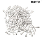 Set of 4 Aluminum Brake Shifter Inner Cable Tips for Bicycle