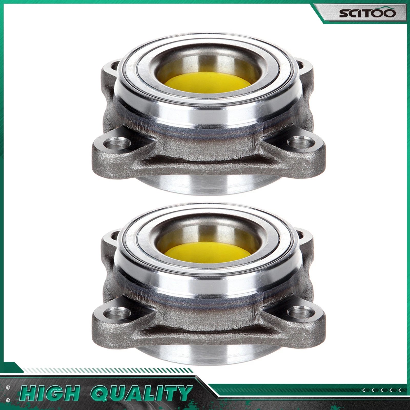 2X Front Wheel Bearing for Toyota 4Runner (2003–2021)