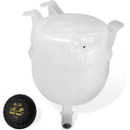 Front Coolant Reservoir Tank with Cap for Ford E-150 E-250 E-350