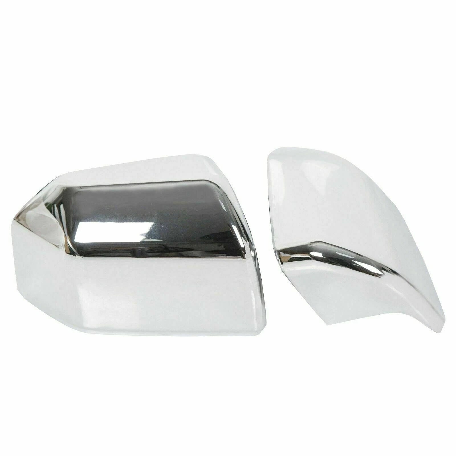 Set of 2 Chrome Side View Mirror Covers for Ford F-150 (2015–2020)