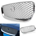 Front Upper Mesh Grille Radiator for Jaguar XJ (2016-2020) Chrome