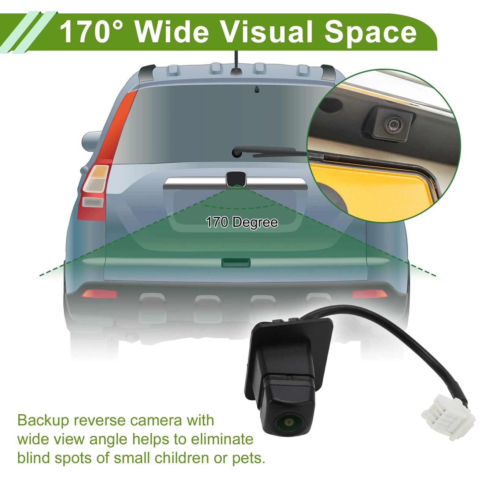 Rear View Backup Camera for Subaru Crosstrek (2018–2023) No. 86267FL000