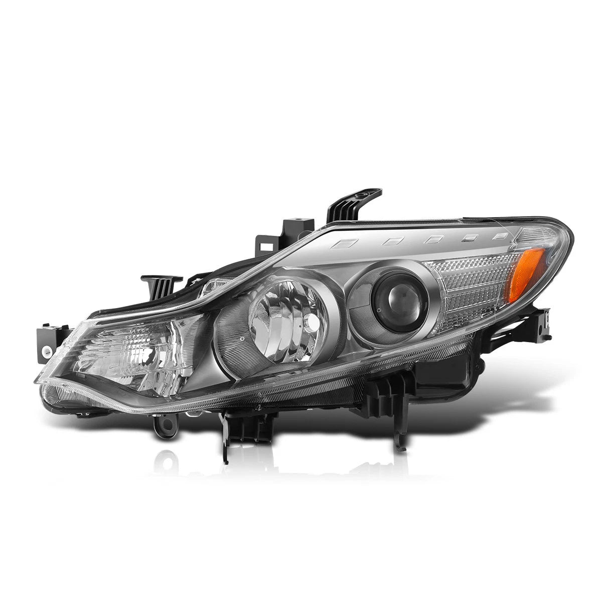 Left Side Projector Headlight Lamp Chrome for Nissan Murano (2009–2014)