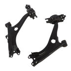 Front Lower Control Arms w/Ball Joints Tie Rod Ends for Honda Civic (2016–2019)