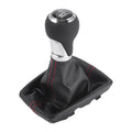 6 Speed Gear Shifter Knob with Cover for Audi A4 (2007–2008)