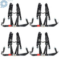 Set of 4 Padded 2" Seat Belt Harness for Polaris RZR XP S 4 1000 (2014–2023)