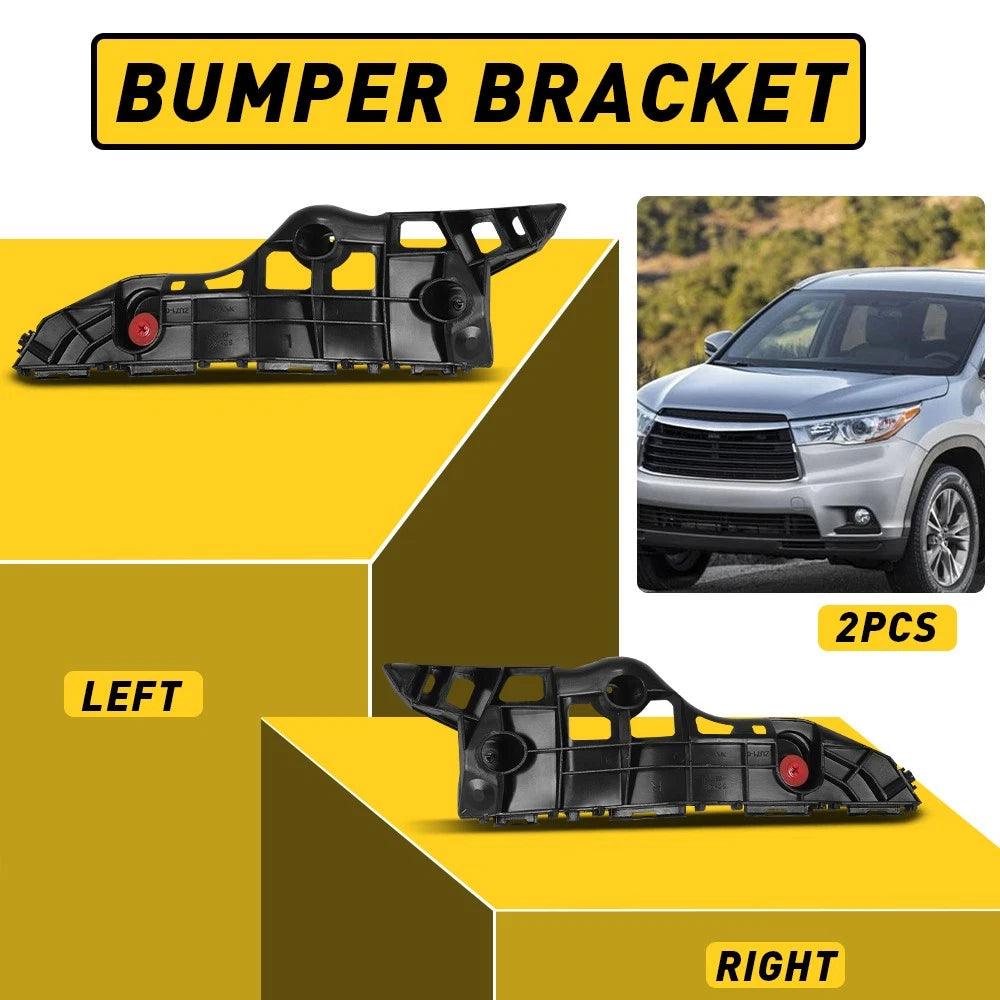 Bumper Bracket Retainer for Highlander (2014–2019) Front Driver Passenger Side