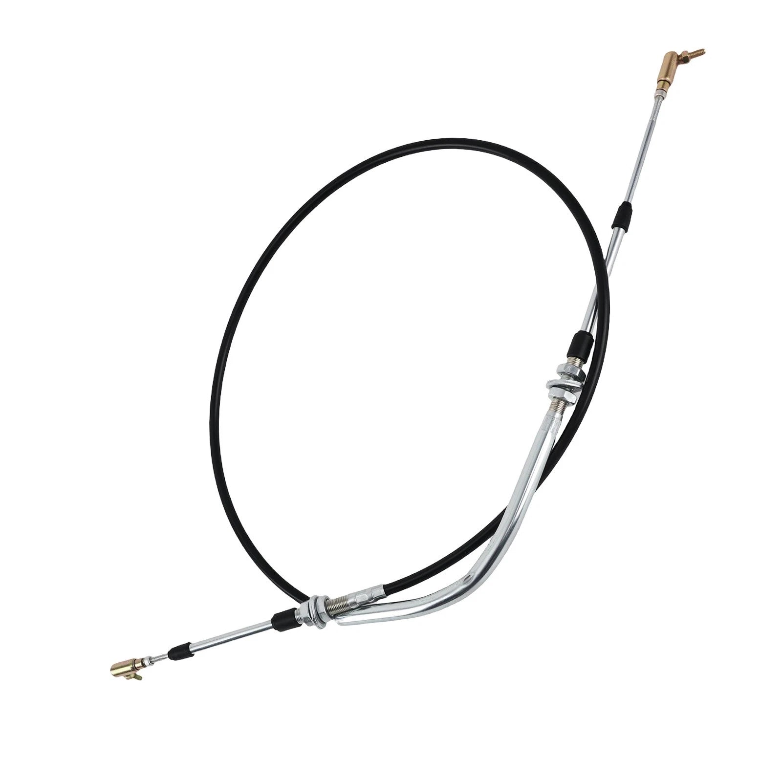 Shifter Cable Assembly for Club Car DS (1998–Present) 101951501 Black Steel 65"