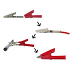 Test Cable Set of 6 for Automotive Testing with Flexible Wires and Clips