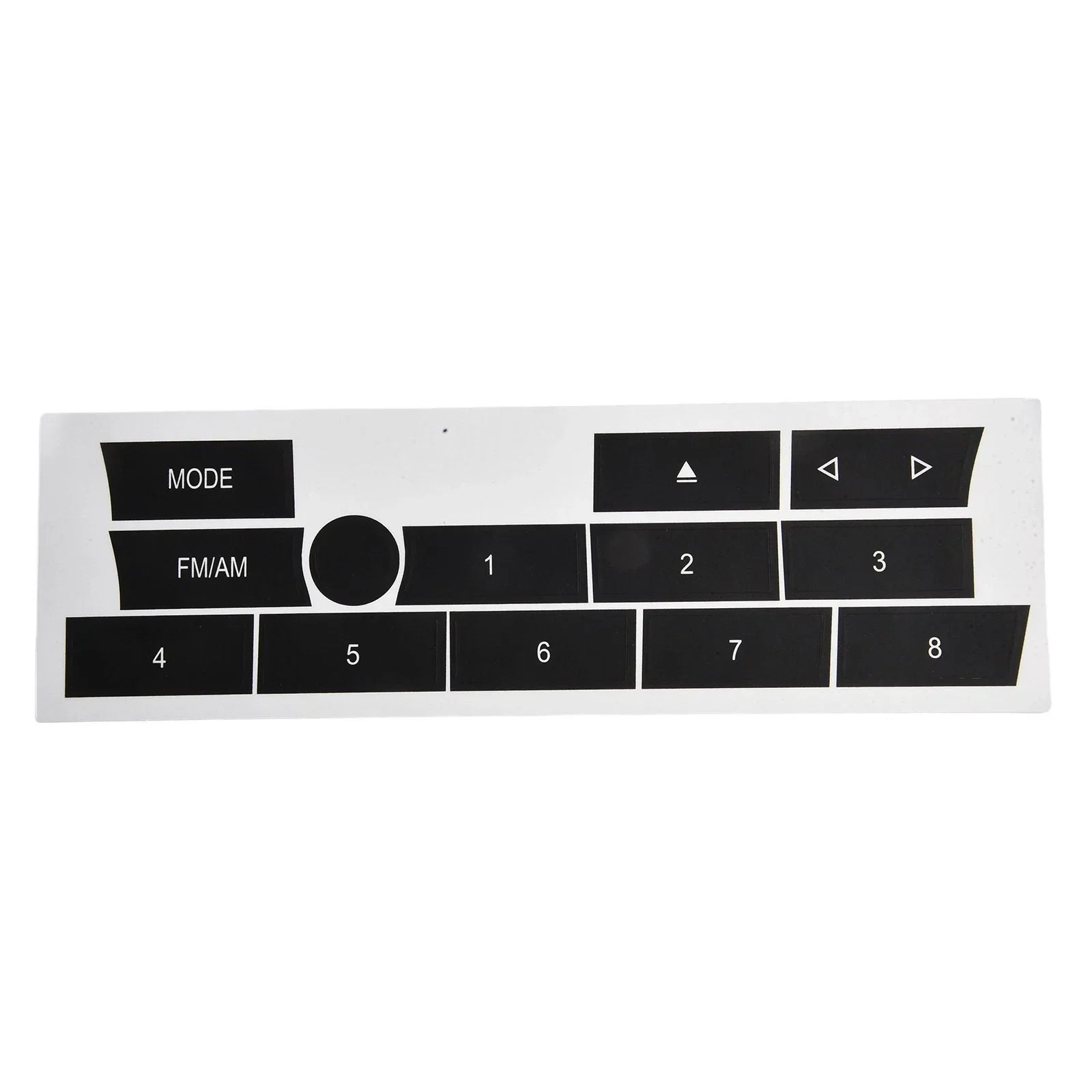 Vinyl Decal Stickers AC and Radio Buttons for BMW 7 Series (2008–2015)