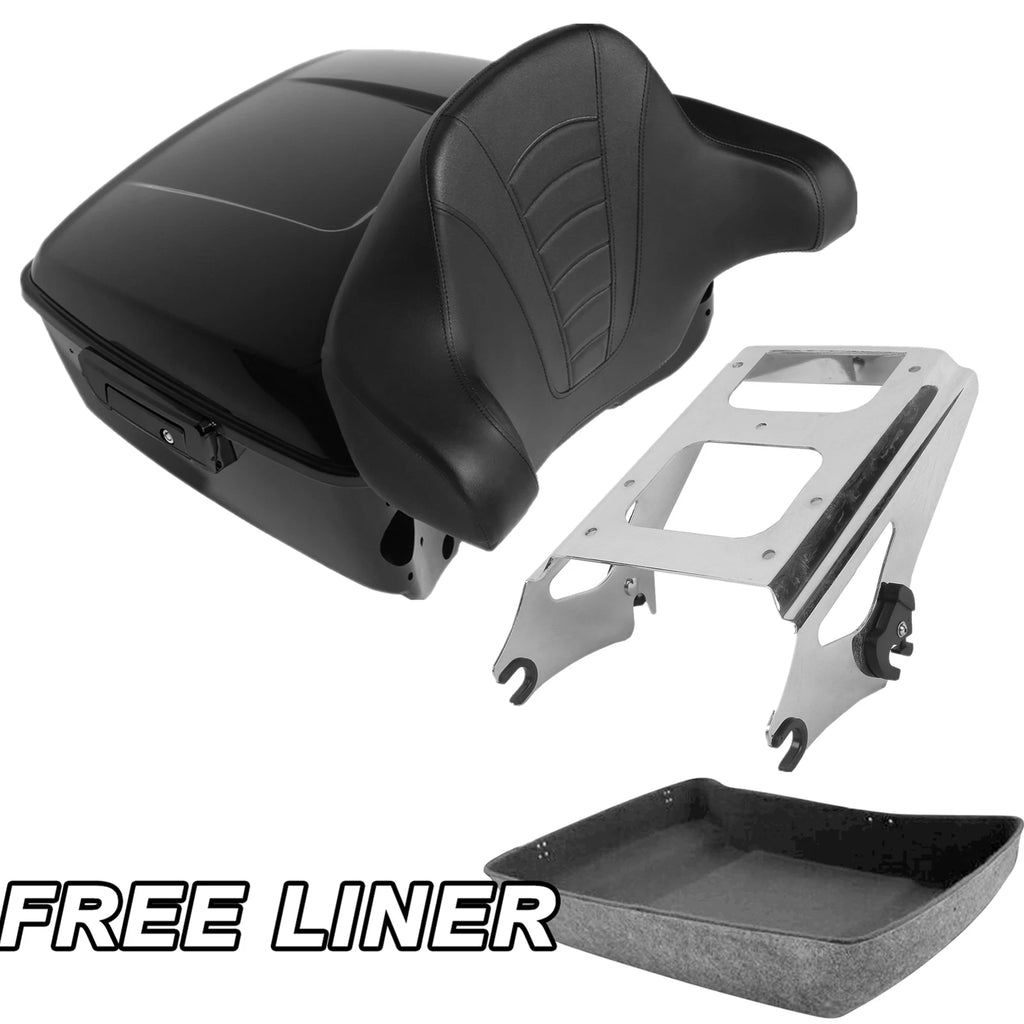 Trunk Pad Mount Rack for Harley Touring Street Glide (2009–2013)