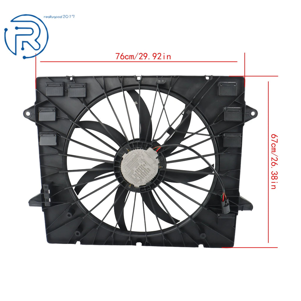 Radiator Fan Assembly for Chevrolet Traverse Buick Enclave (2021-2022)
