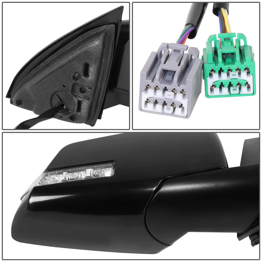 Power Fold Heated Signal Memory Side Mirror for Outlook (2008–2010)