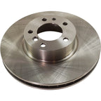 Set of 2 Brake Disc and Pad Kits for BMW 740, 540, 740iL