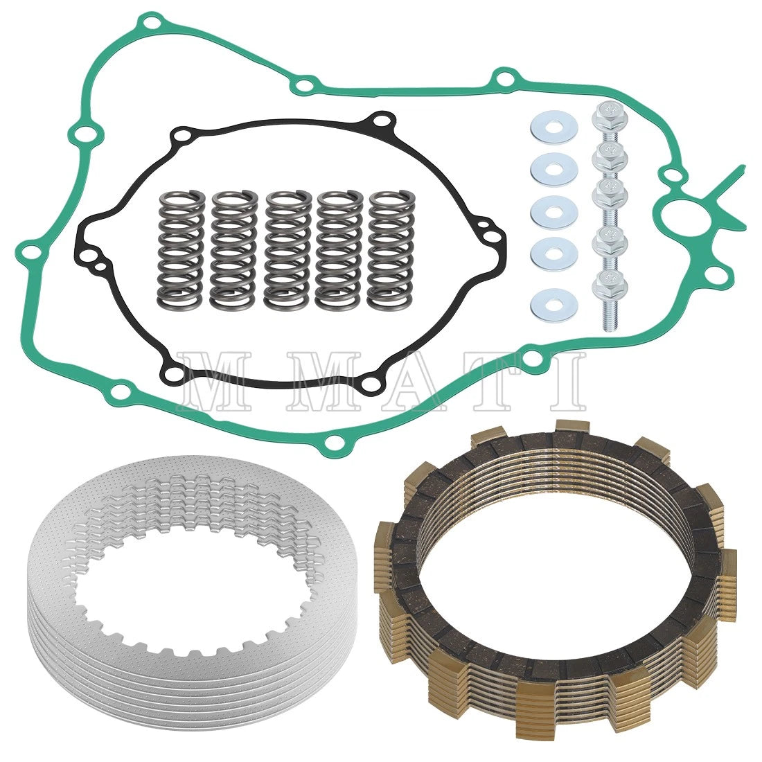 Clutch Friction and Steel Plates Kit for Yamaha YZ125/YZ125X (2005–2024)