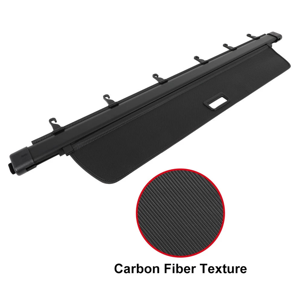 Carbon Fiber Rear Cargo Security Trunk Cover for Honda Pilot (2016–2022)