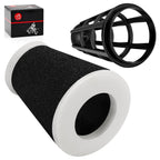 Air Filter & Cage Guide Element for Yamaha Big Wheel BW200 (1986–1988)
