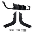 Gloss Black Rear Bumper Diffuser for BMW E92 E93 M3 2Door Coupe 2008-2013