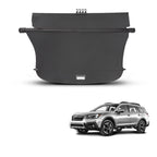 Retractable Rear Cargo Cover for Subaru Outback (2015–2018) Black