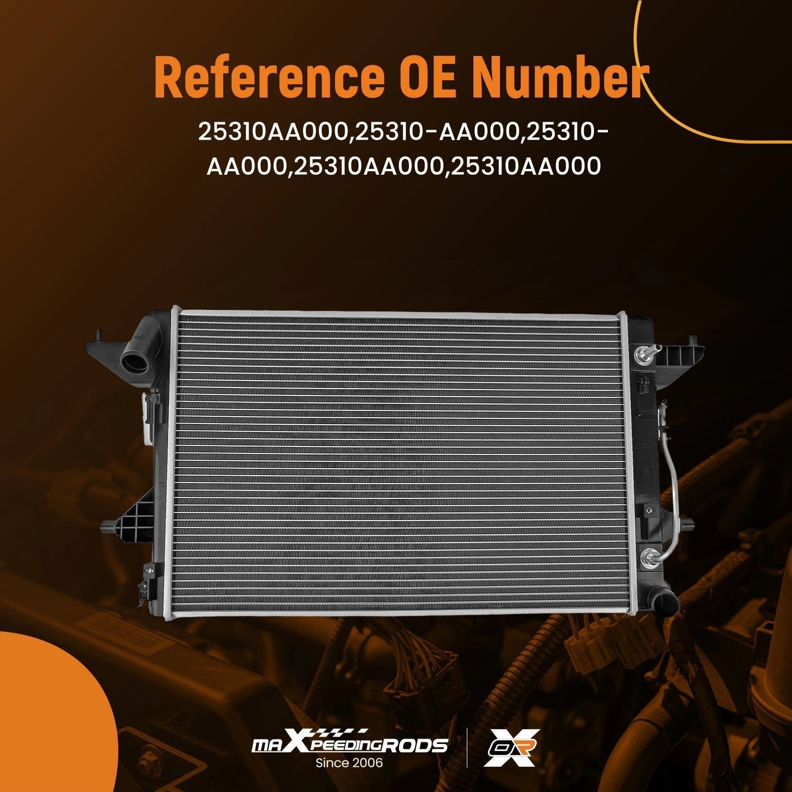 Coolant Radiator for Hyundai Elantra 2.0L (2021-2023)