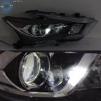 Right Side Headlight for Nissan Maxima (2016–2018) LED Chrome Housing