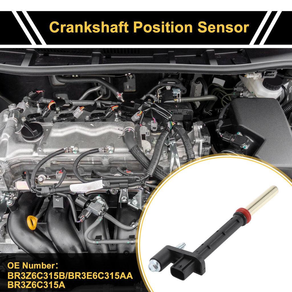 1 Pc Crankshaft Position Sensor No.BR3Z6C315B for Ford F-150 (2011–2017)