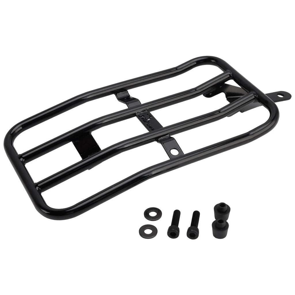 Black Solo Luggage Rack for Indian Scout Classic Bobber (2025–2026)