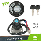 Fuel Tank Cap Ignition Lock for Kawasaki KLR650 (1987–2007)